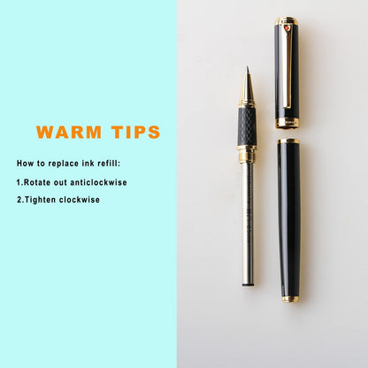 Luxury Rollerball Pen Gift Set for Men Women