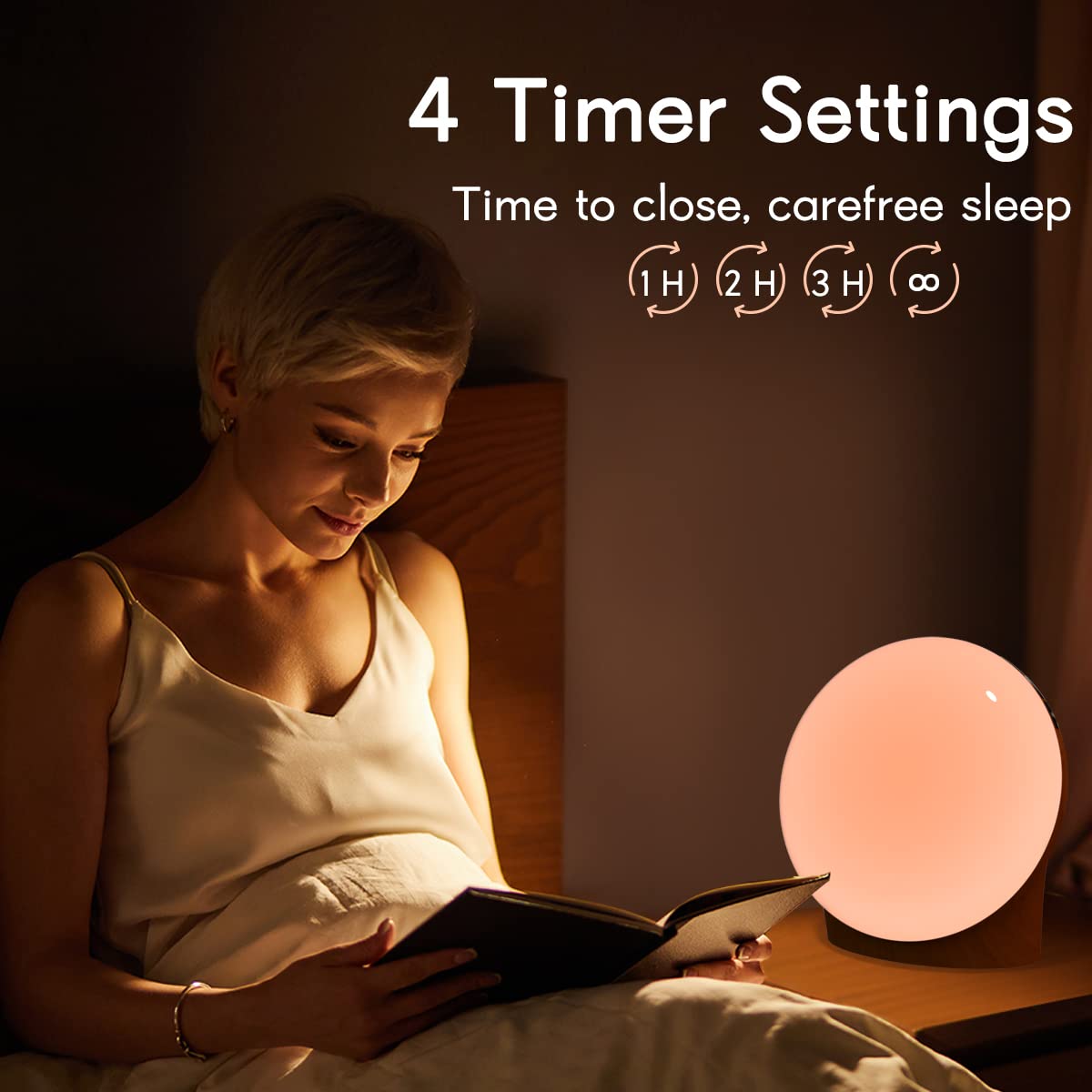 BrownNoise White Noise Machine with 30 Soothing Sounds 12 Colors Night Light and Sound Machine 36 Volume Levels 5 Timers and Memory Function 10 Adjustable Brightness Sleep Machine for Baby Adults Kids