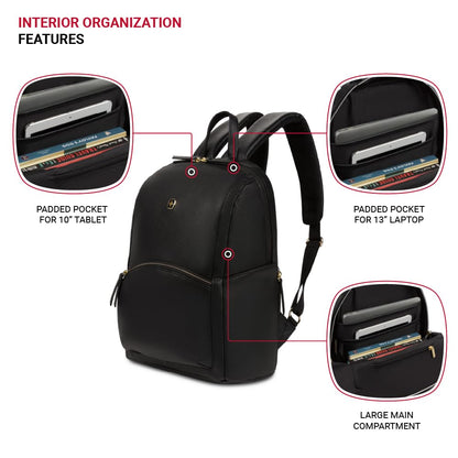 SwissGear Serenity Women's Laptop Backpack, 16"