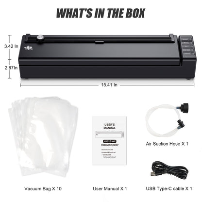 Cordless Vacuum Sealer for Food Storage