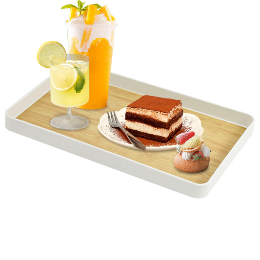 Imitation Wood Grain Breakfast Tray