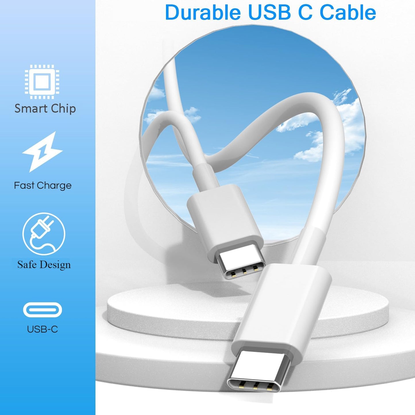 2 Pack Fast Charging iPhone 20W Charger
