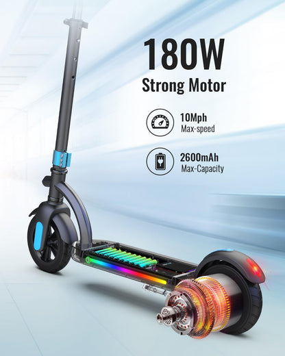 Gyroor H40 Kids Electric Scooter with Lights