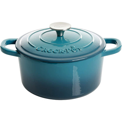 Crock-Pot 3-Quart Enameled Cast Iron Dutch Oven