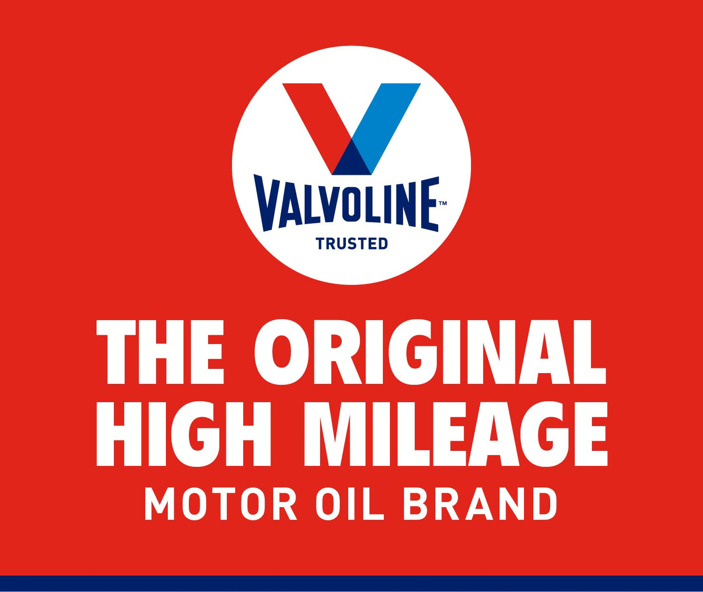 Valvoline High Mileage with MaxLife Technology SAE 5W-30 Synthetic Blend Motor Oil 5 QT, Case of 3 (Packaging May Vary)