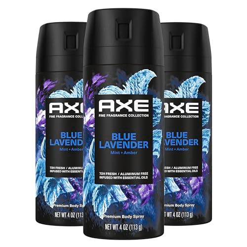 3 Pack AXE Deodorant Body Spray 4 oz