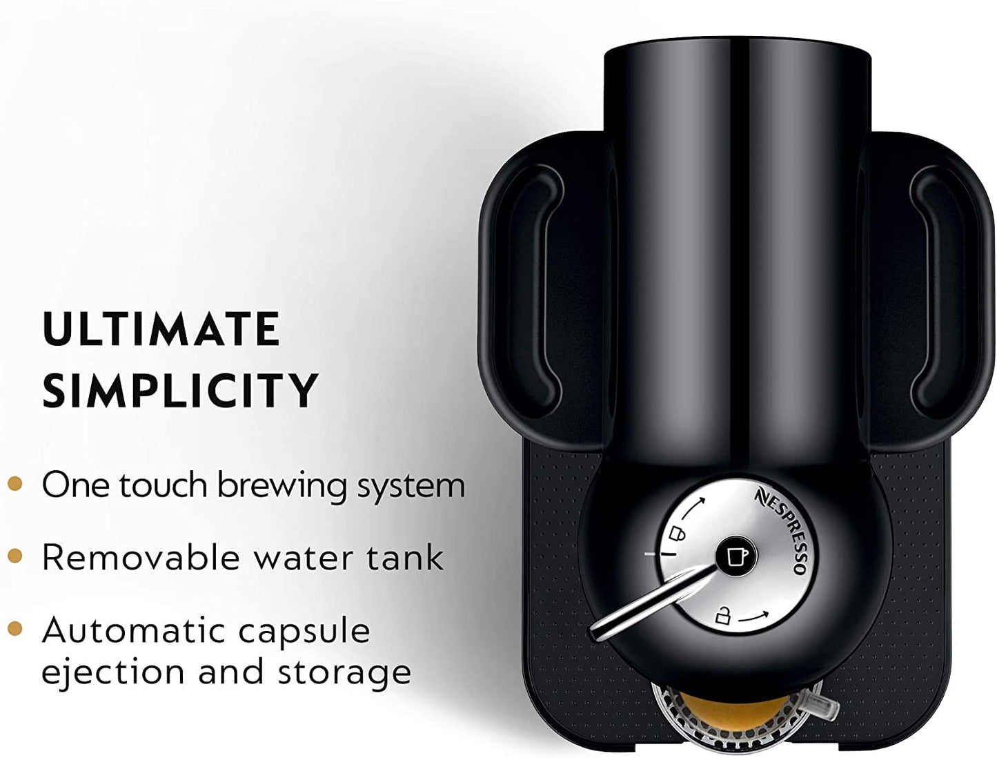 Nespresso Vertuo Coffee and Espresso Maker, Black