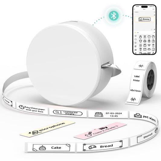 Mini Bluetooth Label Maker for Home & Office