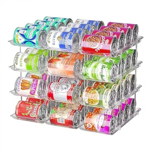 3 Pack Automatic Rolling Can Organizer Rack