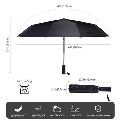 Compact Travel Umbrella - Windproof and Automatic