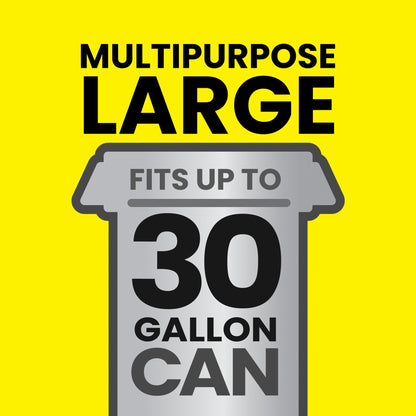 Glad 30 Gallon ForceFlex Drawstring Trash Bags