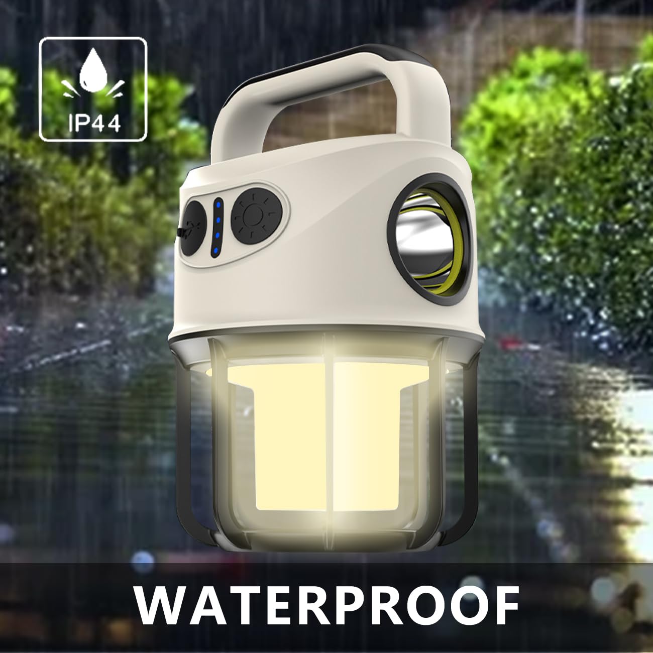 Rechargeable LED Camping Lantern with Power Bank