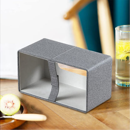 Rectangular PU Leather Tissue Box Holder