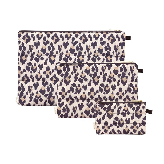 Itzy Ritzy Leopard Packing Cubes Set of 3