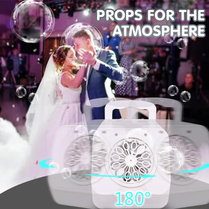 Electric Bubble Machine for Kids with Rechargeable Batteries