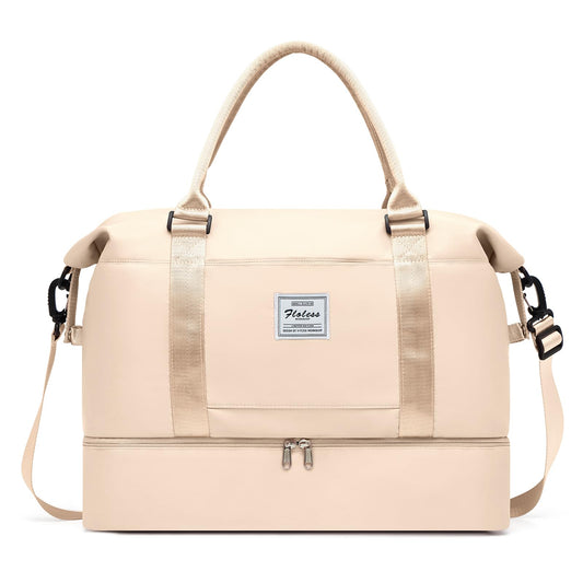 Travel Duffel Bag with Shoe Compartment