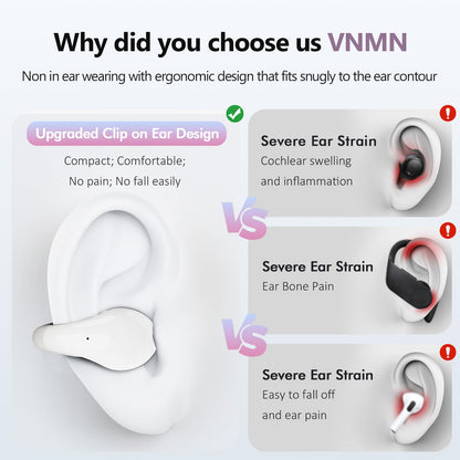 Open Ear Bluetooth Bone Conduction Headphones