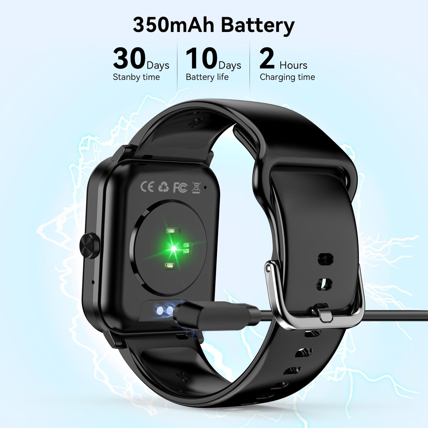 Smart Watch IP68 Fitness Tracker for Android iOS