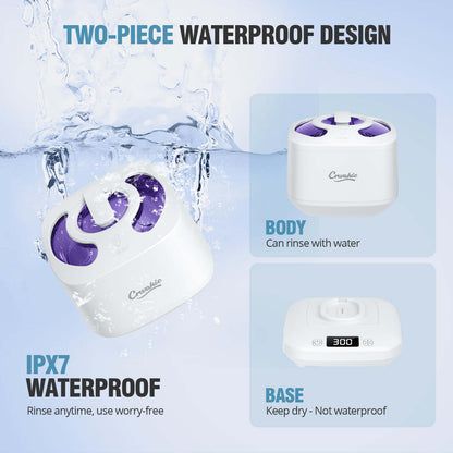 Ultrasonic Retainer Cleaner with Digital Timer