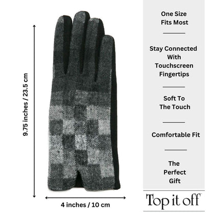 Touch Screen Winter Gloves for Women - Warm