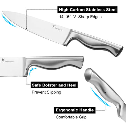 15-Piece Ultra Sharp Kitchen Knife Set