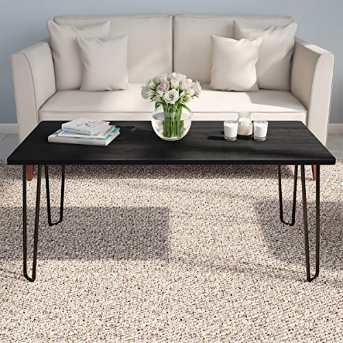 Lavish Home Small Space Industrial Coffee Table