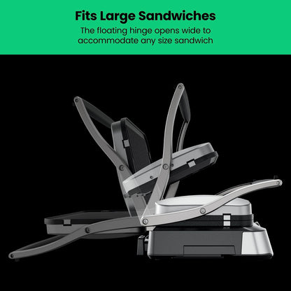 Chefman 5-in-1 Panini Press and Grill Combo