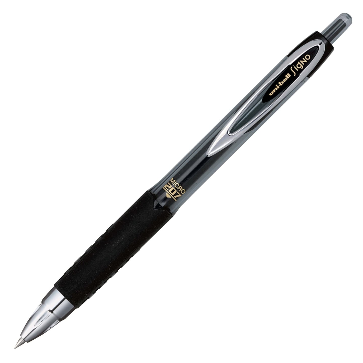 Uni-Ball 207 Gel Pens, Micro Point, 12 Pack
