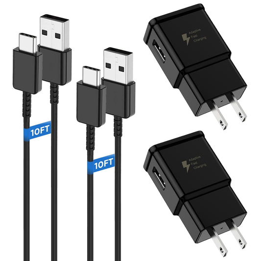 10FT USB C Fast Charger for Samsung Galaxy