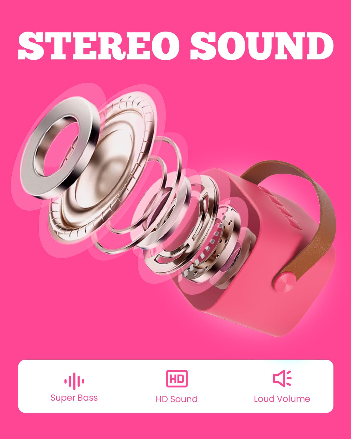 Karaoke Machine for Kids with Wireless Microphone