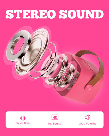 Karaoke Machine for Kids with Wireless Microphone