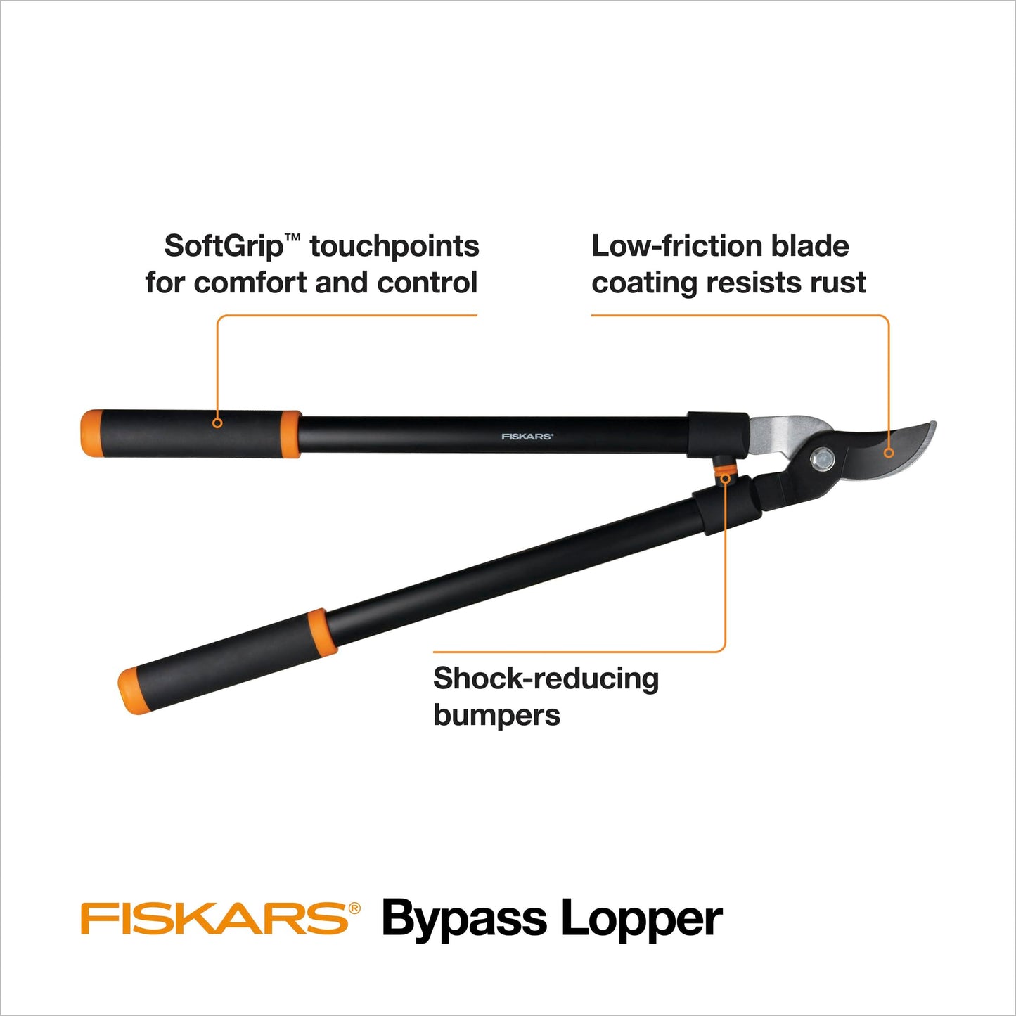 Fiskars 28" Heavy Duty Bypass Loppers