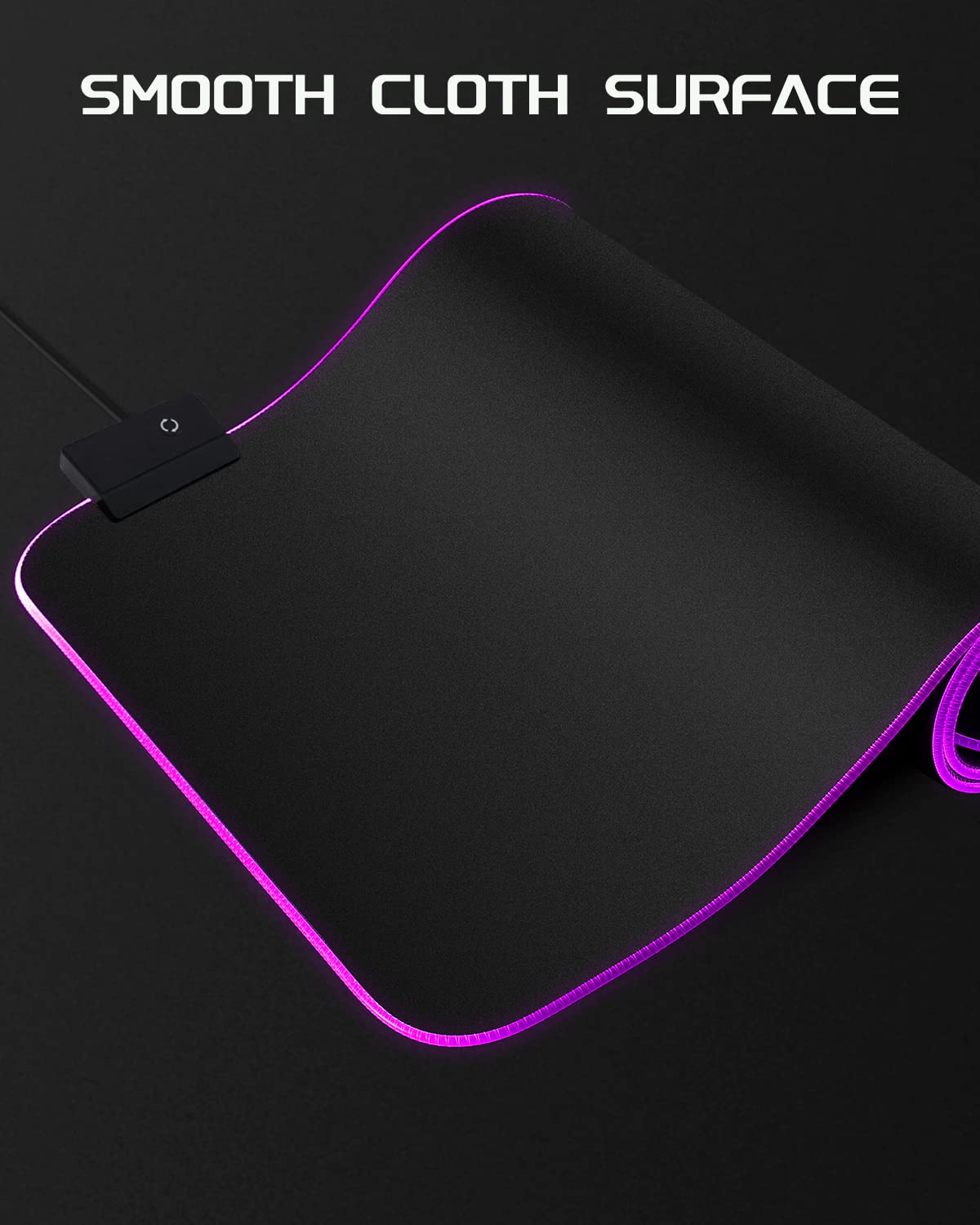 XXL RGB Gaming Mouse Pad with Non-Slip Base