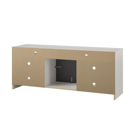 Ameriwood Home Fireplace TV Stand for 65 Inch TVs