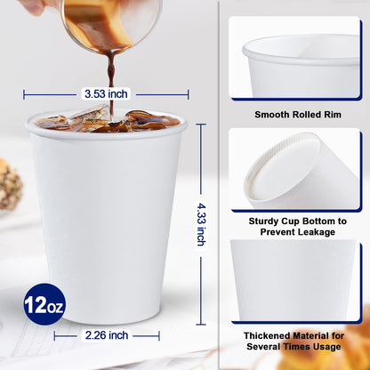 Lamosi 180-Count Disposable Paper Coffee Cups