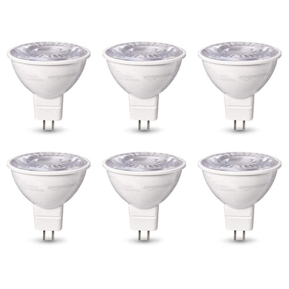 6-Pack Amazon Basics MR16 LED Light Bulbs