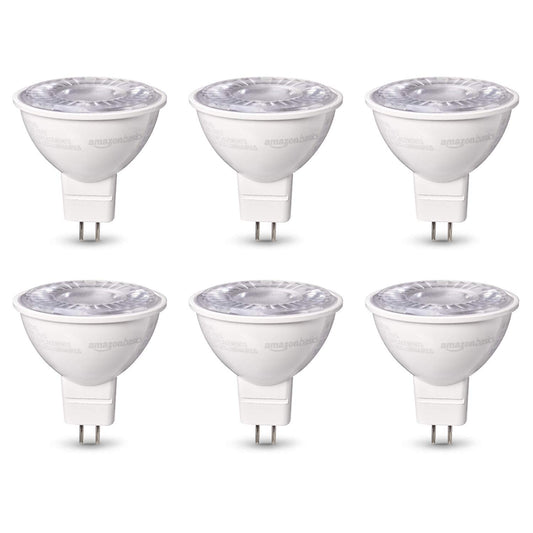 6-Pack Amazon Basics MR16 LED Light Bulbs