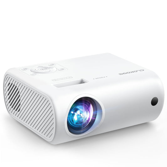 CLOKOWE Mini Projector 9000 Lux Full HD