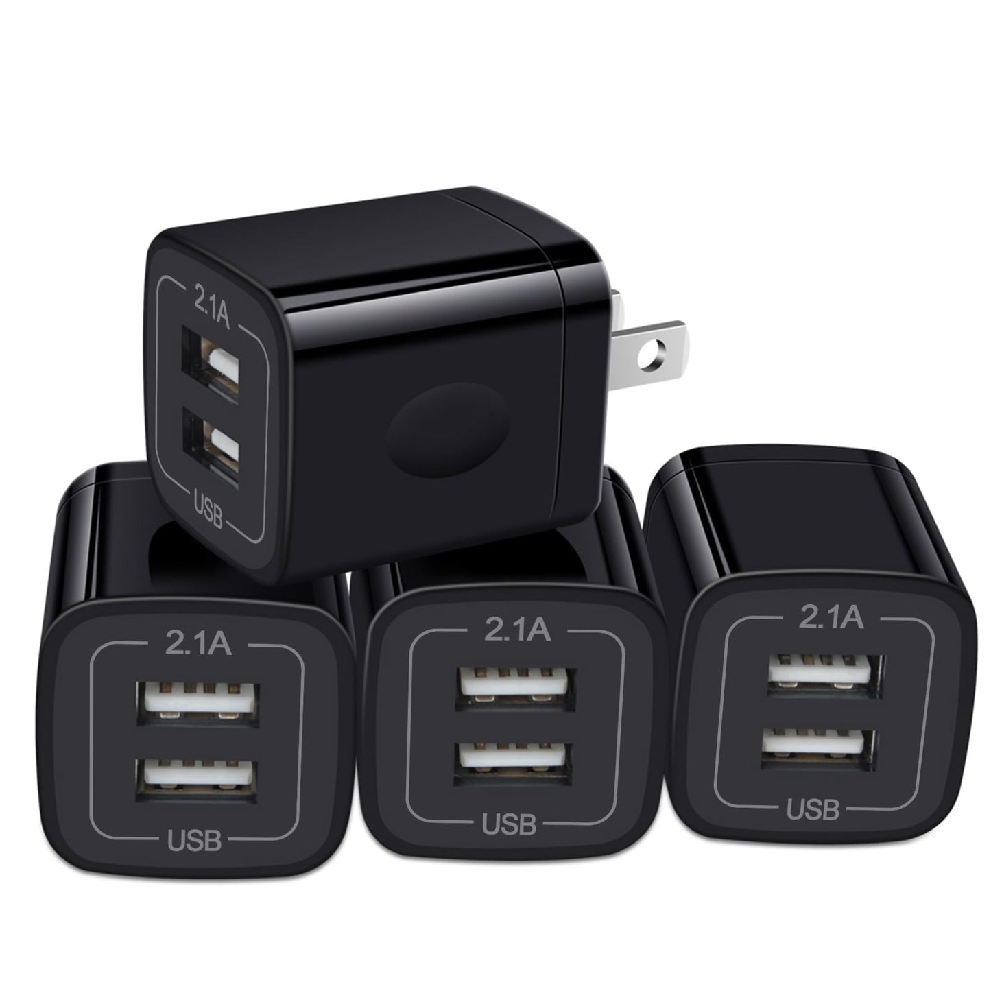 NonoUV Dual Port Fast Charging USB Wall Charger