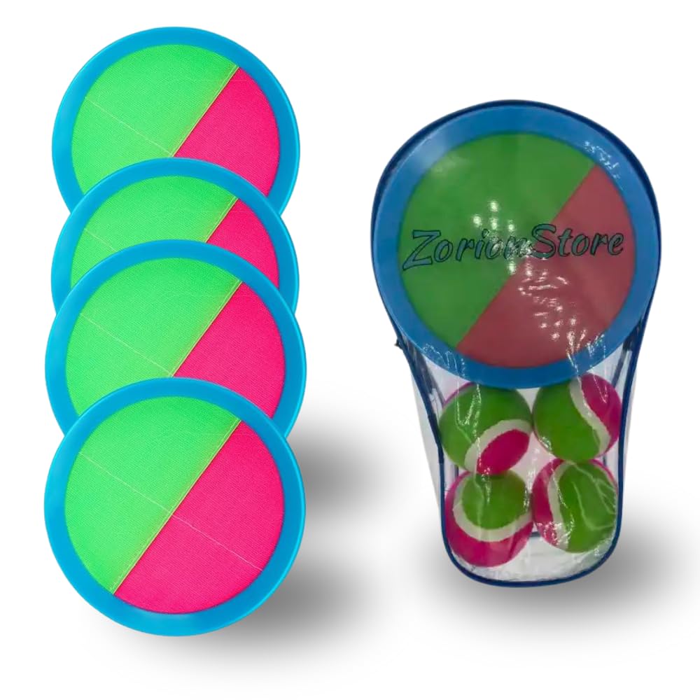 Toss and Catch Game with Velcro Paddles