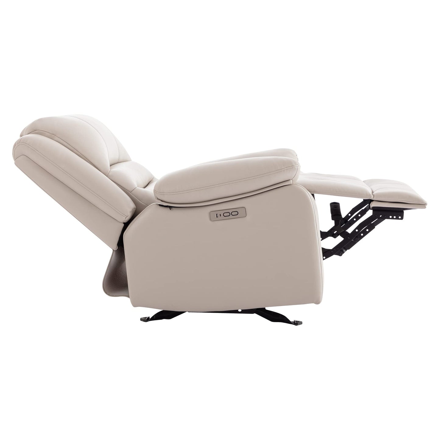 Power Recliner Chair with USB Port, Cream