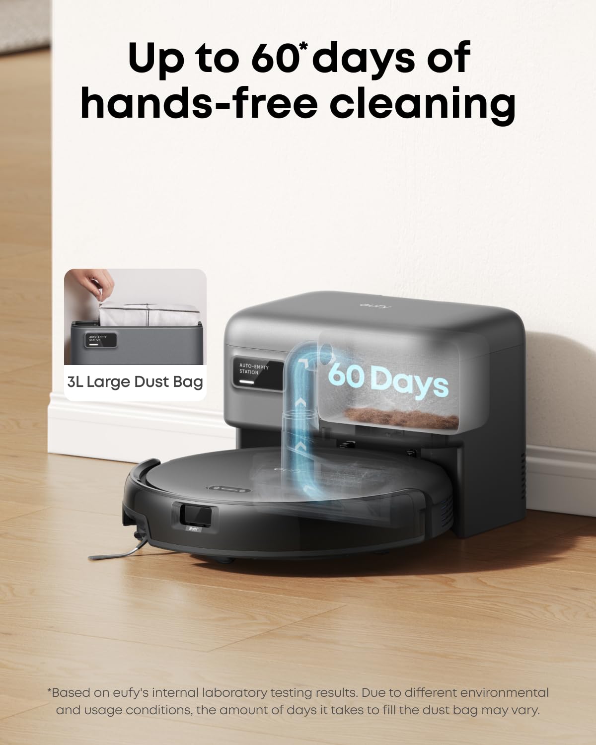 eufy Robot Vacuum with Self-Emptying Station