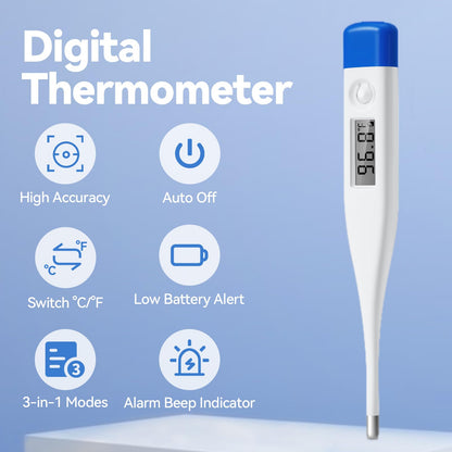 Berrcom Digital Thermometer for Adults and Kids