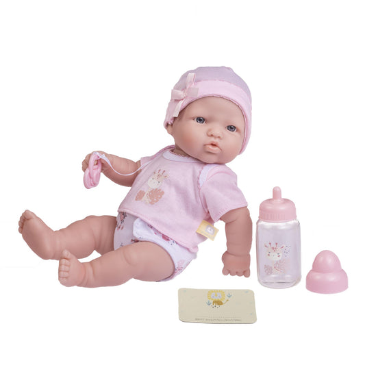 12" JC Toys La Newborn Doll Gift Set