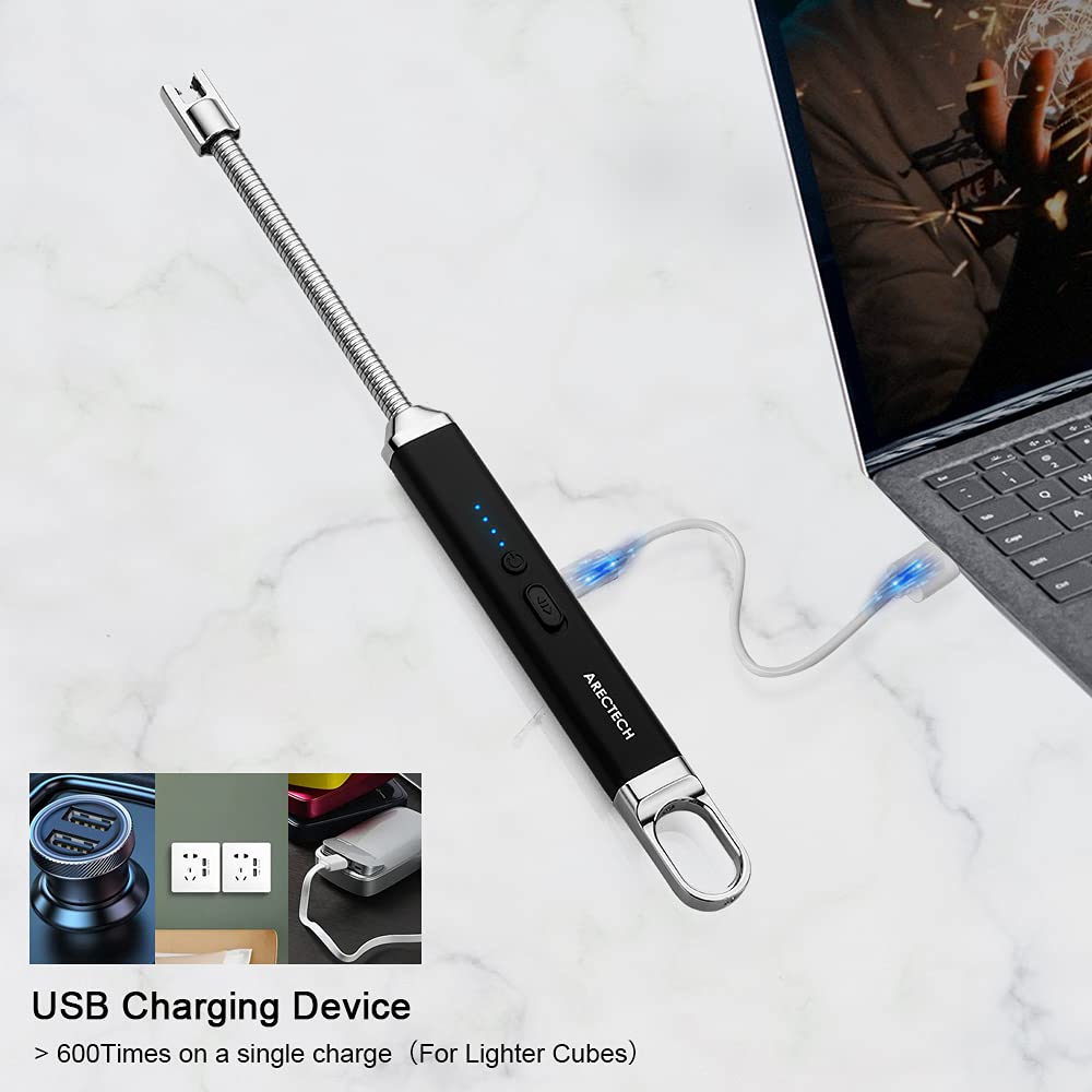 ARECTECH Rechargeable Electric Arc Lighter for Candles