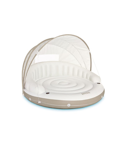 Intex Inflatable Canopy Island Pool Float