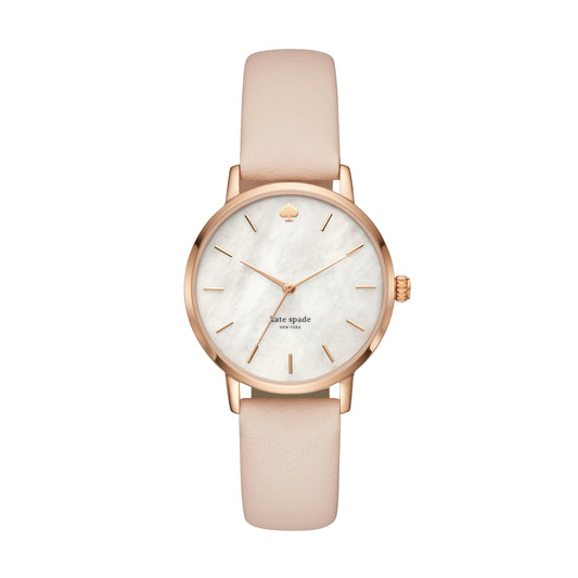 Kate Spade Rose Gold Leather Quartz Watch