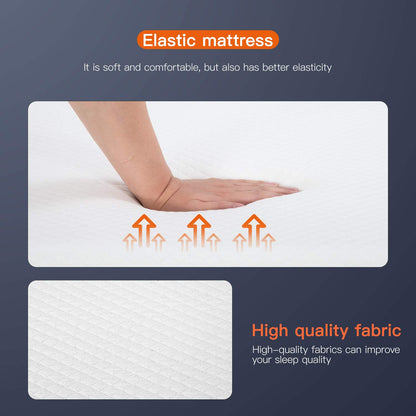 8-Inch Twin Gel Memory Foam Mattress