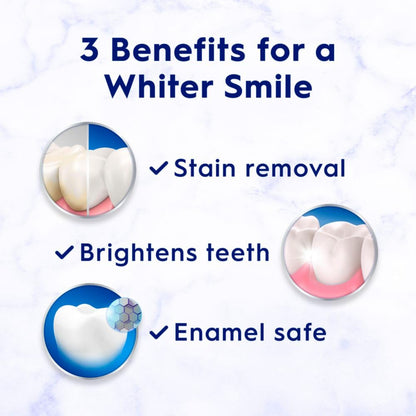 4 Pack Crest Whitening Toothpaste for Stronger Enamel