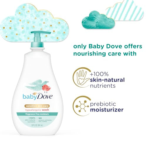 Baby Dove Hypoallergenic Baby Wash, 20 oz